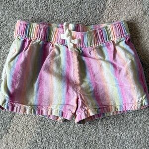 Colorful Striped Kids Shorts